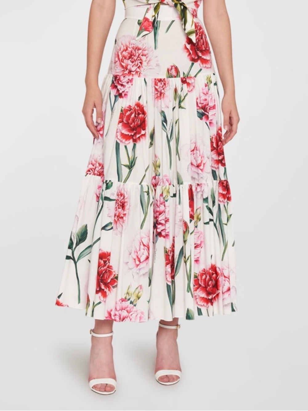 DOLCE & GABBANA
Floral-Print Tiered Maxi Skirt - Picture 2 of 5